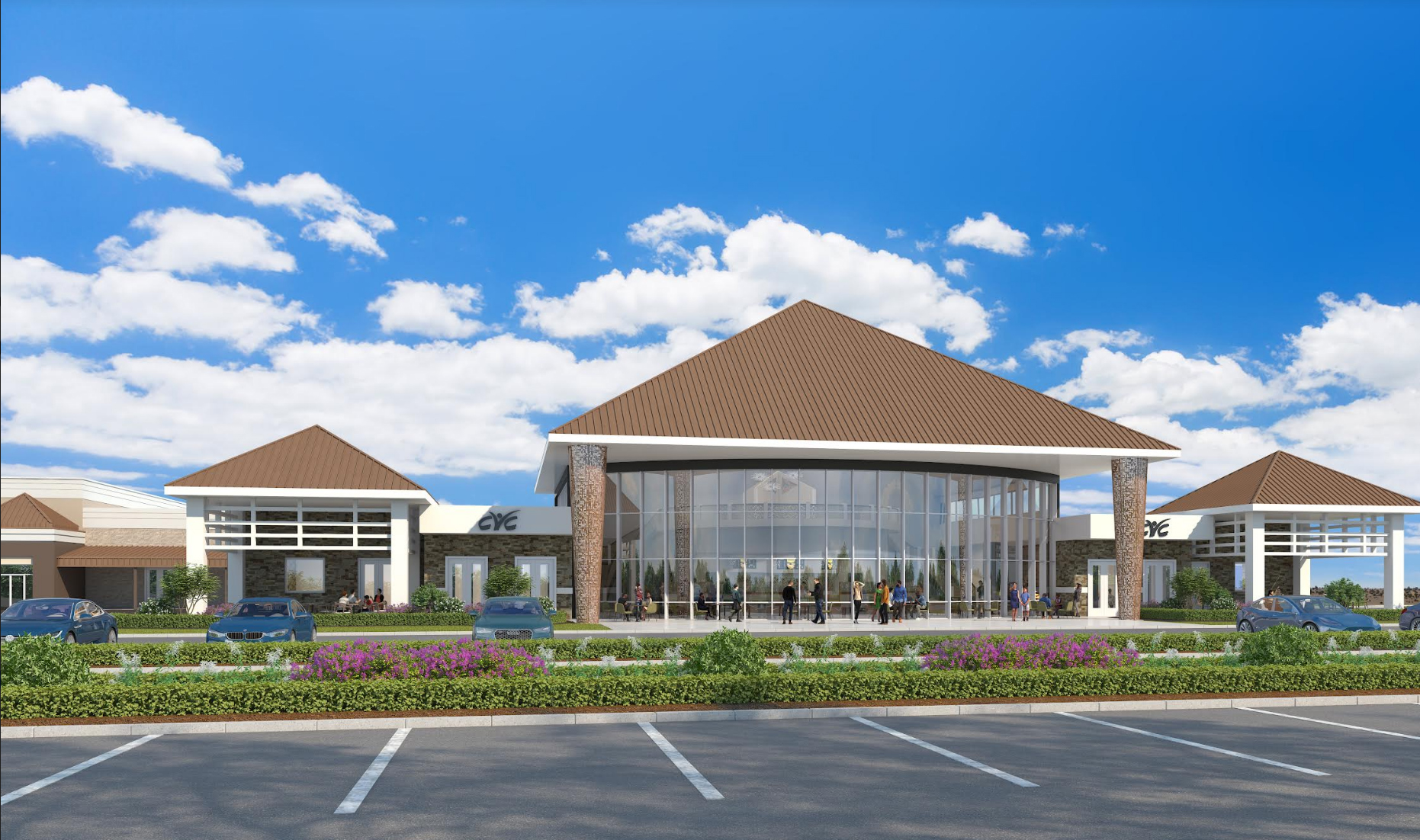 CVC church exterior rendering